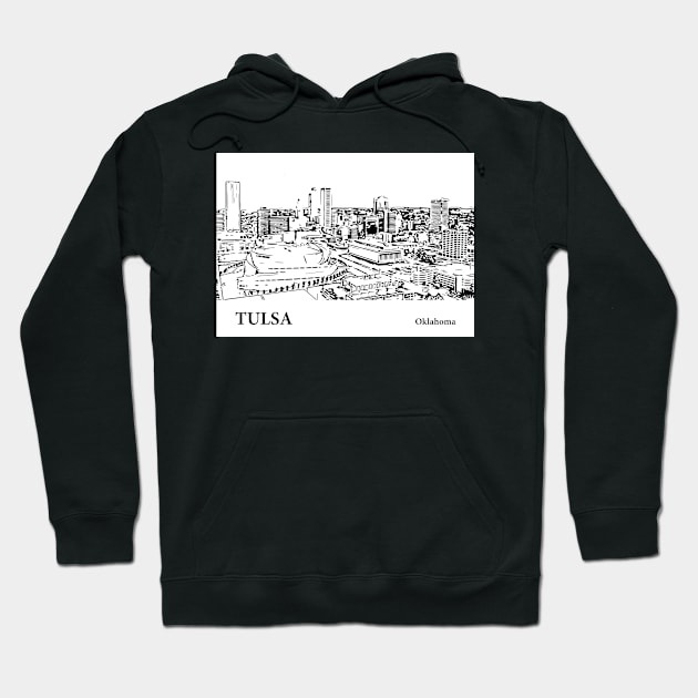 Tulsa - Oklahoma Hoodie by Lakeric